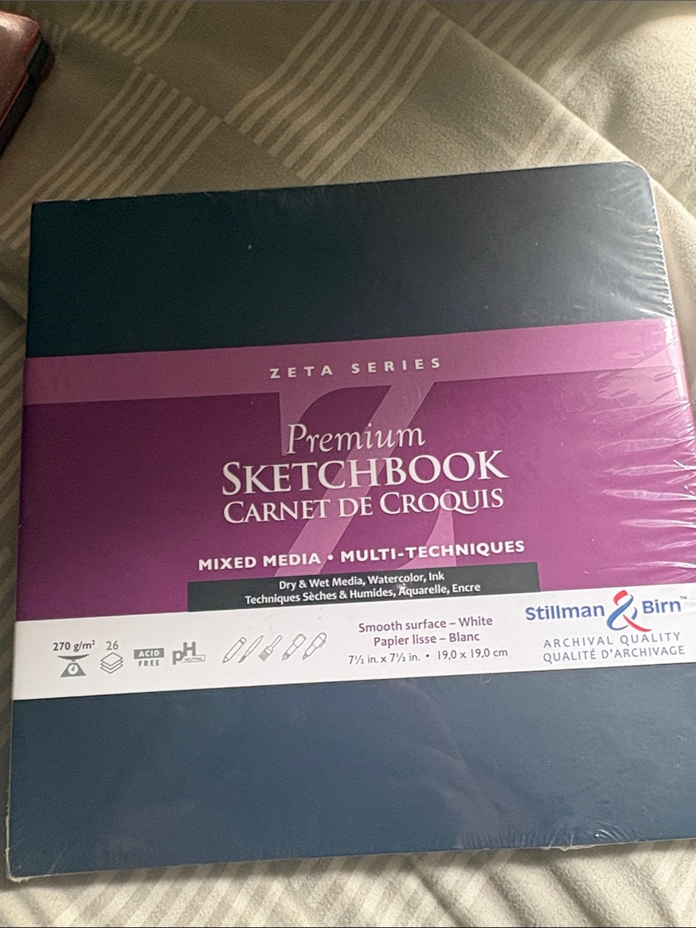 Premium Sketchbook - Purple Cover